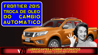 TROCA DE OLEO CAMBIO AUTOMATICO NISSAN FRONTIER